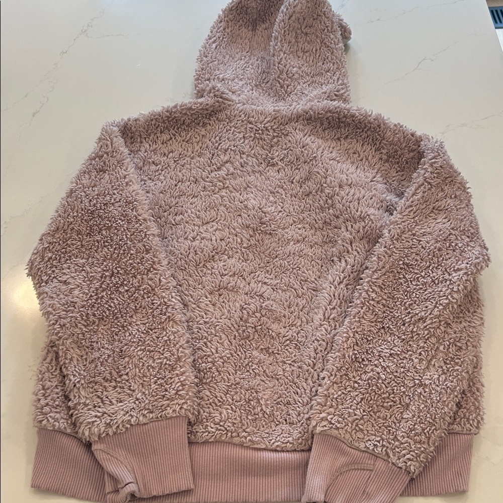 Athleta Girl Sherpa Zip-Up Hoodie - Picture 4 of 5